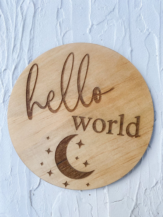 Hello World - moon