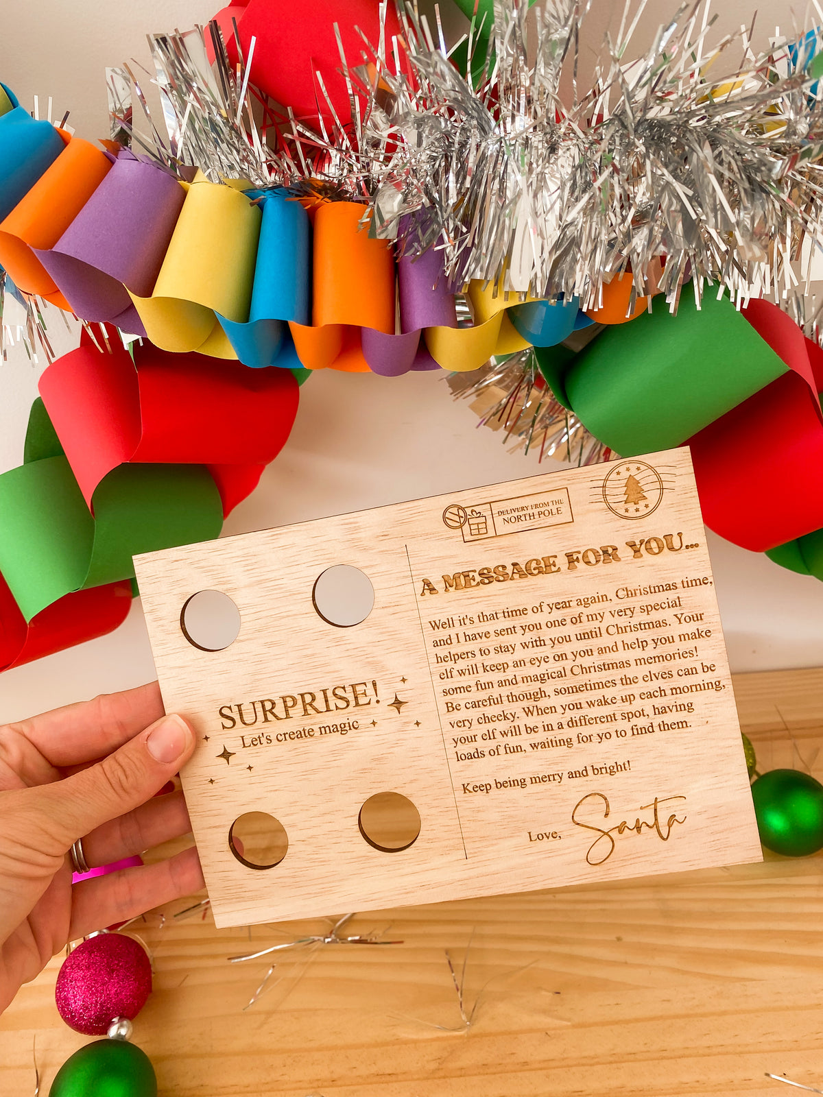 Elf Welcome Sign