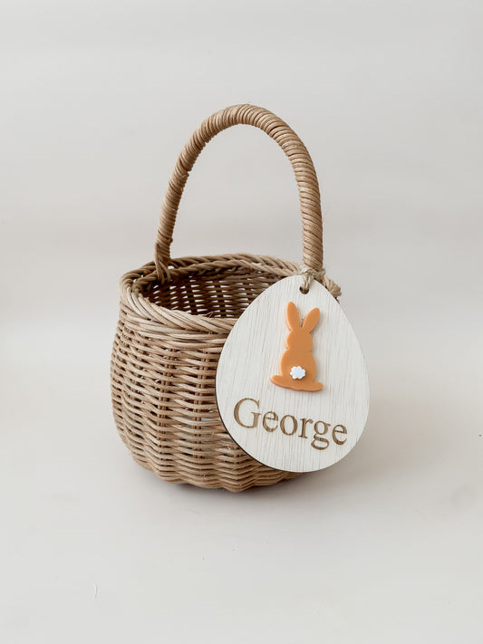 Easter Basket Name Tags - EGG