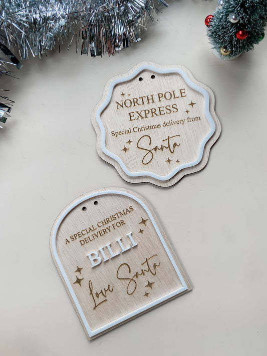 Present Sack Tags