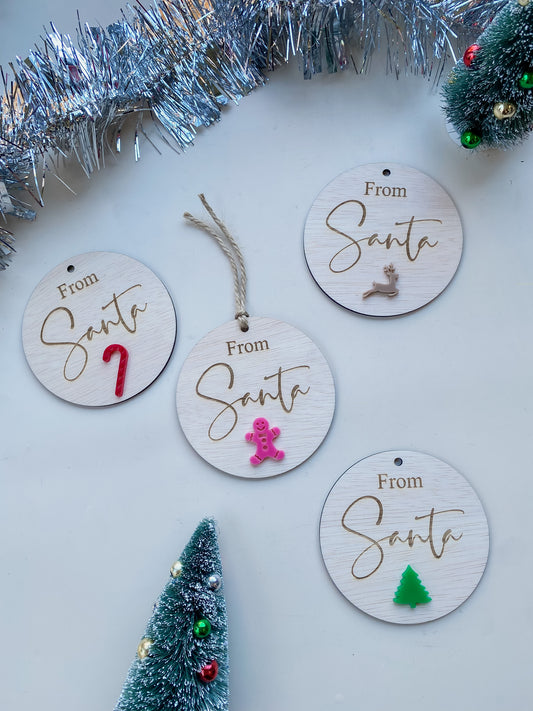 From Santa Gift Tags - PACK OF 4