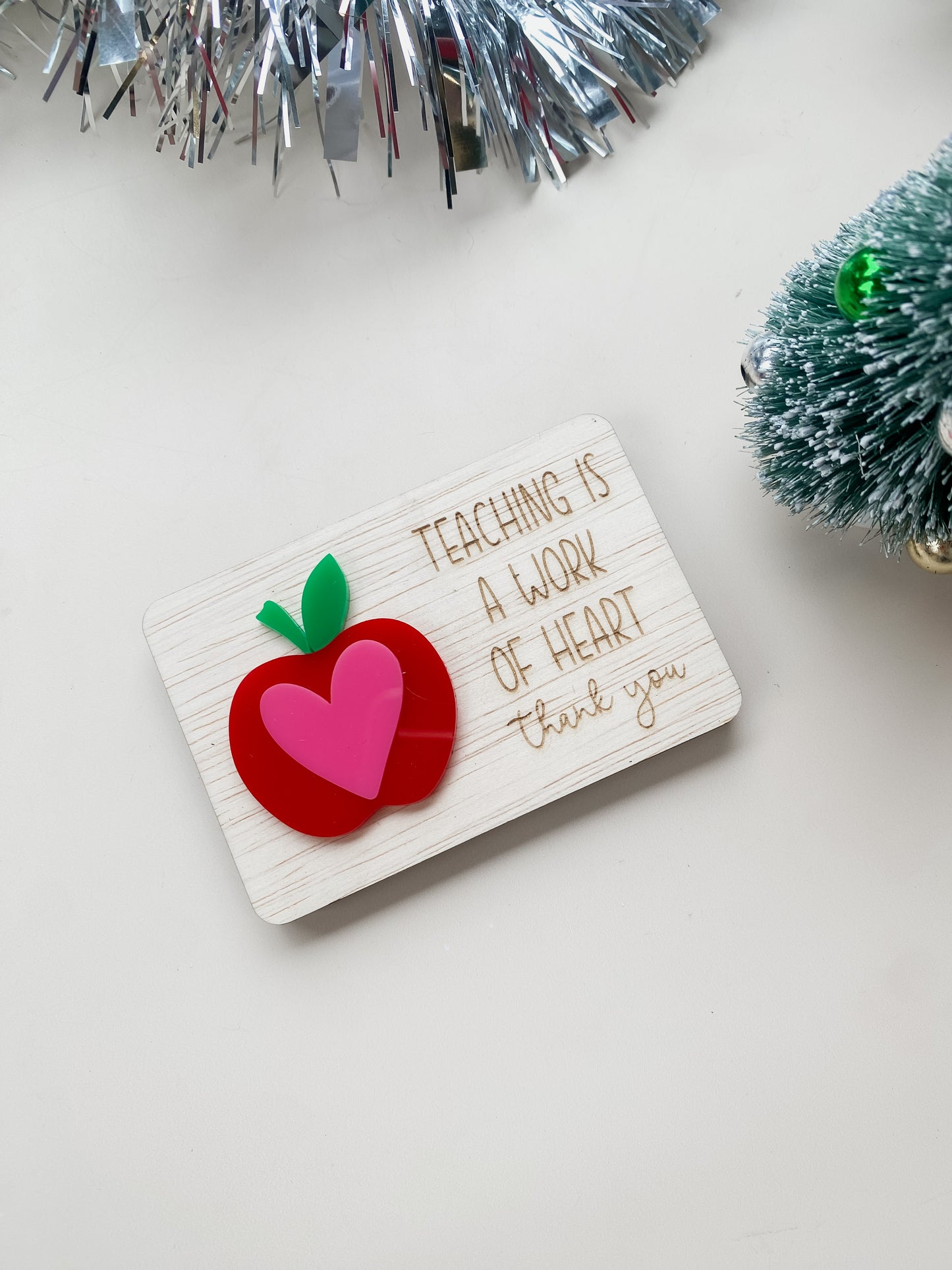 Teacher Gift - GIFT CARD HOLDER