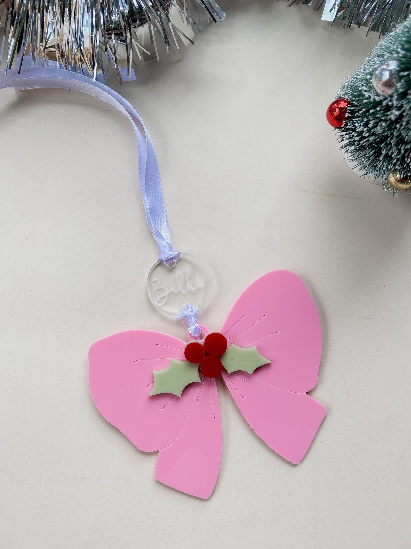 Decorative Bauble - BOW