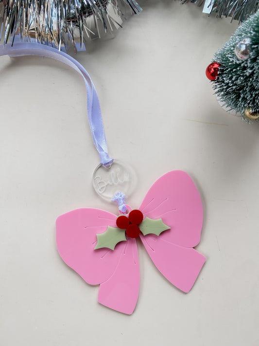 Decorative Bauble - BOW