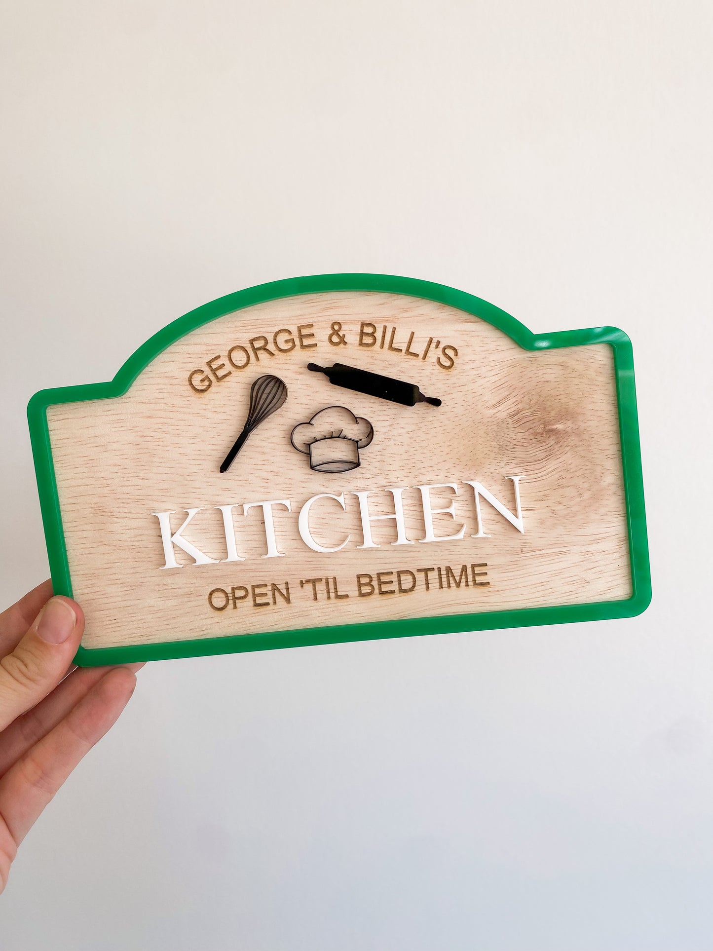 Kitchen Playroom Sign