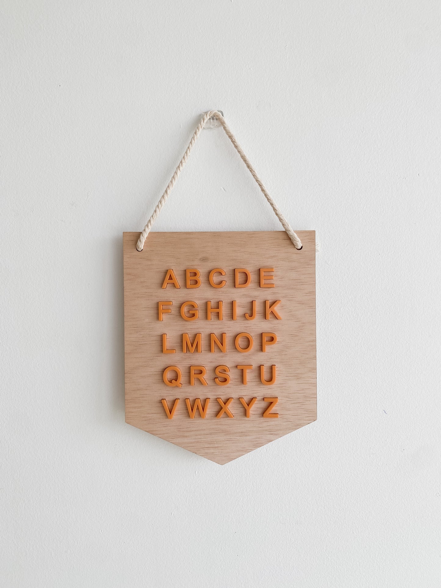 Alphabet Hanging Wall Sign