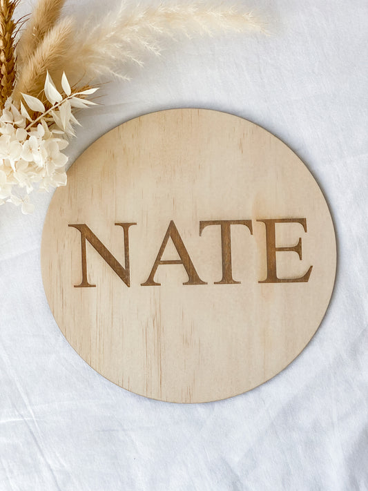 Custom Name Sign